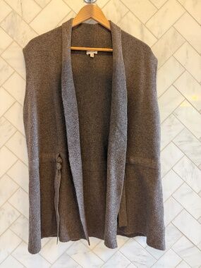 Sweater vest cardigan